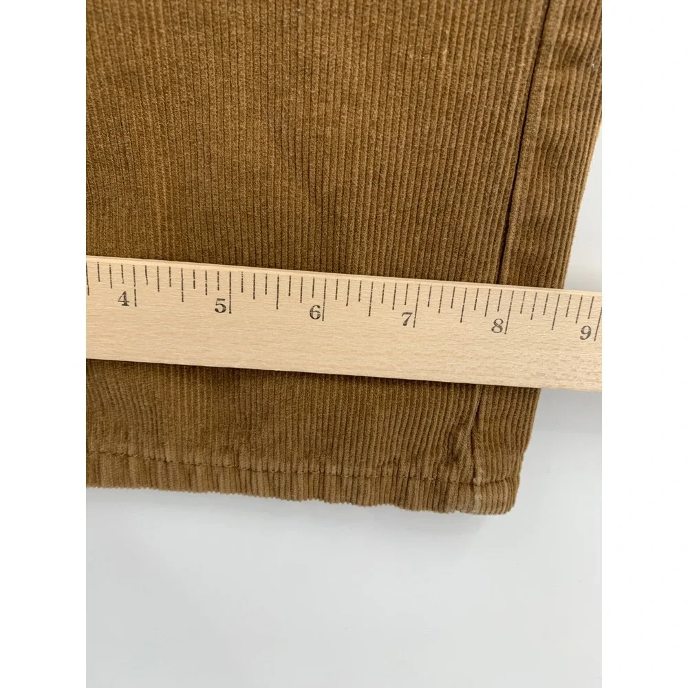 Levis 505 Corduroy Pants Mens 40x32 Brown Straight Leg Stretch Casual Fall